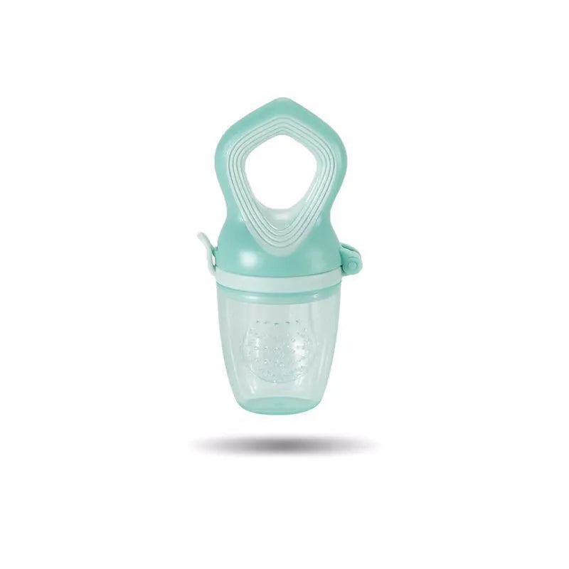 Silicone baby pacifier set light pink light green food grade PP bisphenol A free 120 degrees temperature resistance