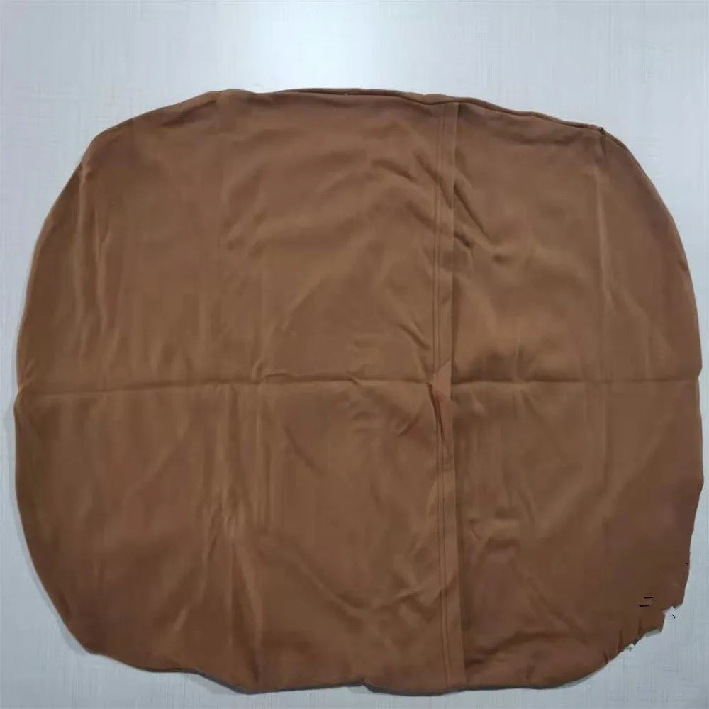 Beige portable cotton baby nest crib for newborns measuring 75cm by 45cm