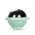 UFO-shaped starry sky projection night light in plastic construction with LED illumination