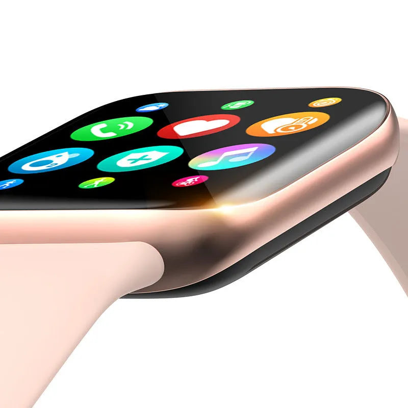 Smart bracelet with Bluetooth call and blood pressure monitoring on wrist