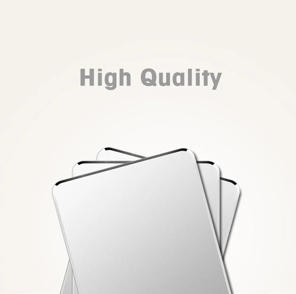 Aluminium alloy double-sided mouse pad in black with wrist support, 300x240mm size, flat on desk