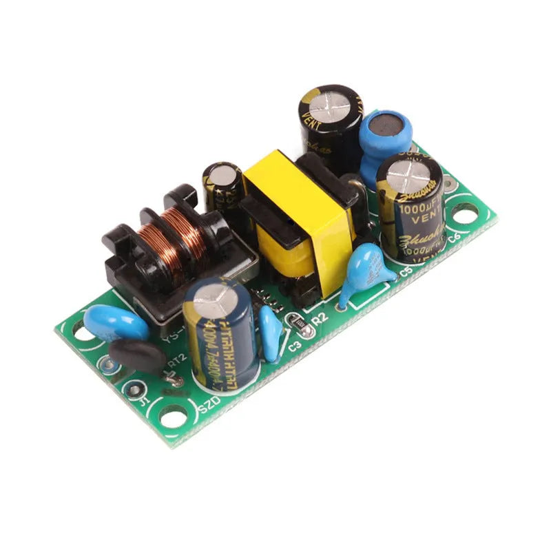 YS-U5S switching power board module with metal housing showing electrical connection points