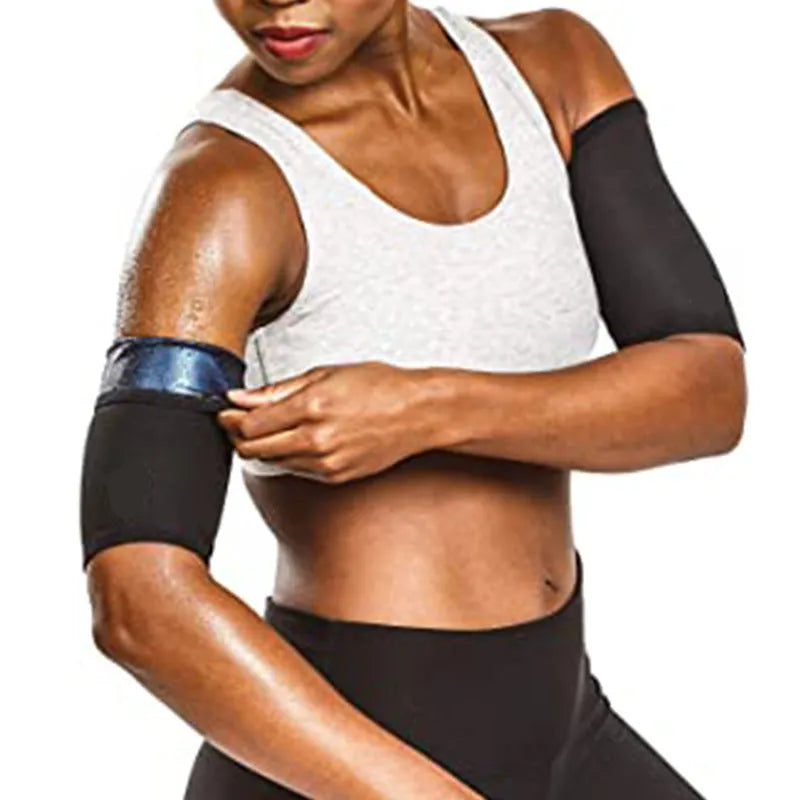 Adjustable arm sports sweatband with binding band in multiple colour and size options