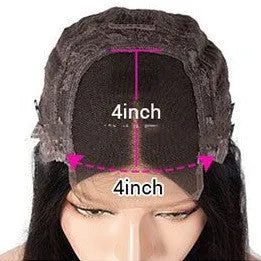 Real human hair lace headgear with 4x4 lace front in Star Fashion style
