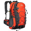 Green leisure sports backpack with 20-35 litre capacity for outdoor activities