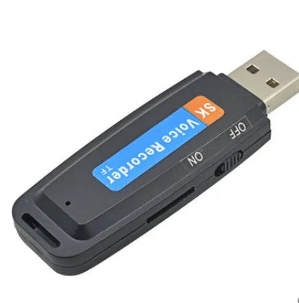 SK-001 creative USB flash drive with gift packaging in black or white plastic shell