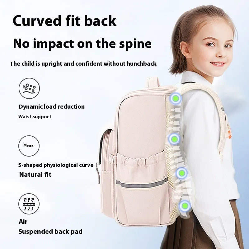 Modern student schoolbag backpack in Oxford cloth available in multiple colour and size options