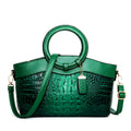 Fabric ladies handbag in multiple colours with zipper compartments and phone storage