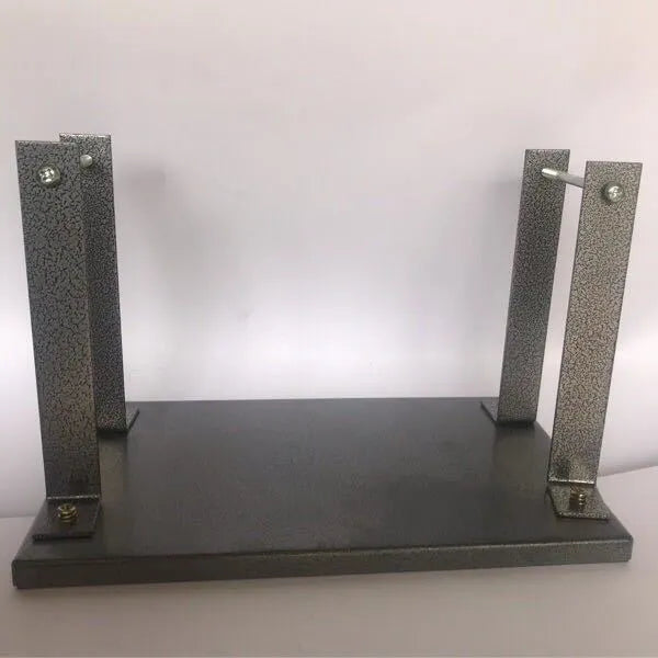 Black iron flip chip bracket for portable electric planers measuring 285mm long
