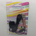 T3 mini wired condenser karaoke microphone in silver with a 3.5mm plug for Android phones.