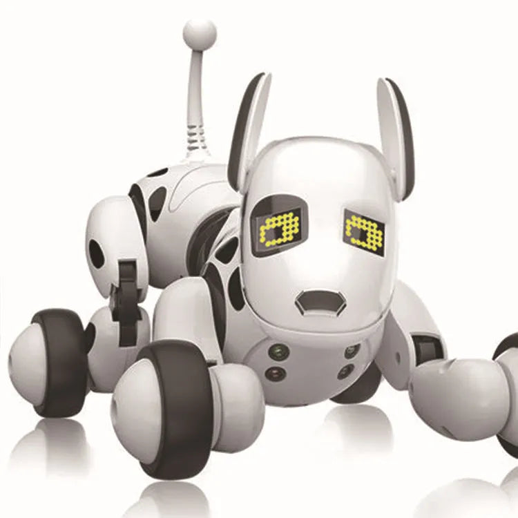 Electric remote control smart robot dog with touch sensing, singing, and dancing for children 8 plus, ABS plastic, 34x22x22 cm