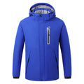 Smart thermostat heated jacket in Army Green with 90% nylon 10% spandex shell and polyester lining