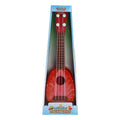 Children's plastic ukulele toy in retro guitar style with 38cm length