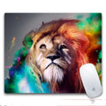 Custom rubber and cloth mouse pad with coaster design measuring 240mm by 200mm