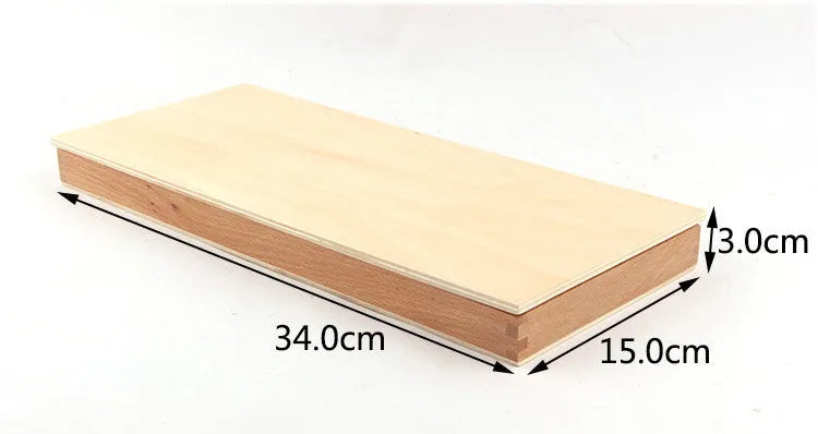Wooden Montessori preschool toys for 2-7 year olds, neutral gender, two colour options E and F