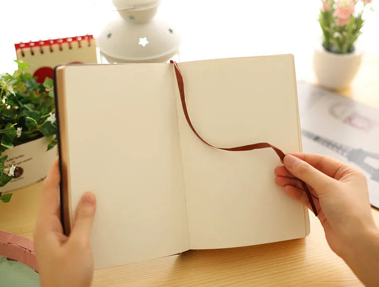 Jingu 25k super thick notebook with imitation leather cover and 213x142mm pages for gifts