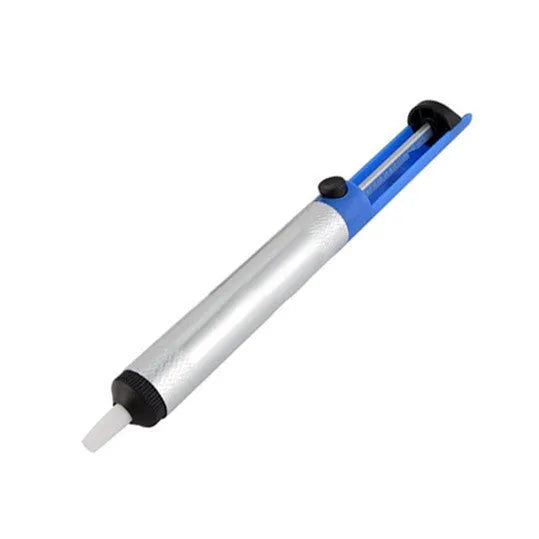 GS-107 manual solder sucker device with extended 330mm length for electronics desoldering work