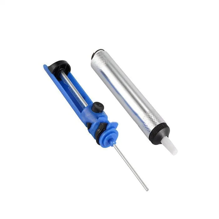 GS-107 manual solder sucker device with extended 330mm length for electronics desoldering work