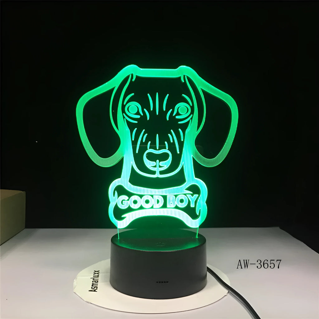 Colourful gradient remote control touch LED table lamp with acrylic shade on black base