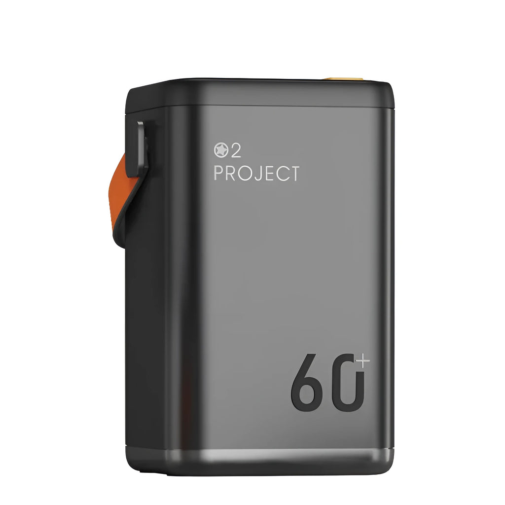60000mAh outdoor power bank with fast charging in blue, grey, pink, or white colours