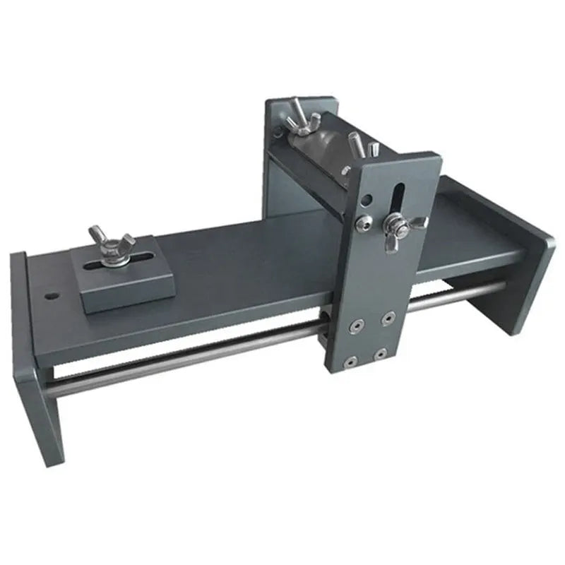 Fixed angle sharpening tool for woodworking chisels, planers, and carving knives made from aluminium alloy.