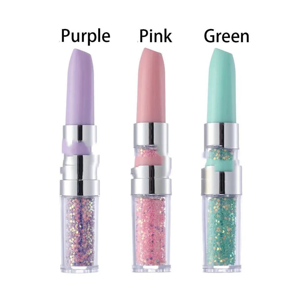 Diamond painting point drill pen in plastic, green colour, with a fine tip for cross stitch and diamond embroidery.
