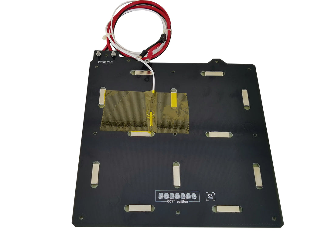 Prusa Mini MK3S 24V 120W PEI hot bed with N50H magnet option and included accessories