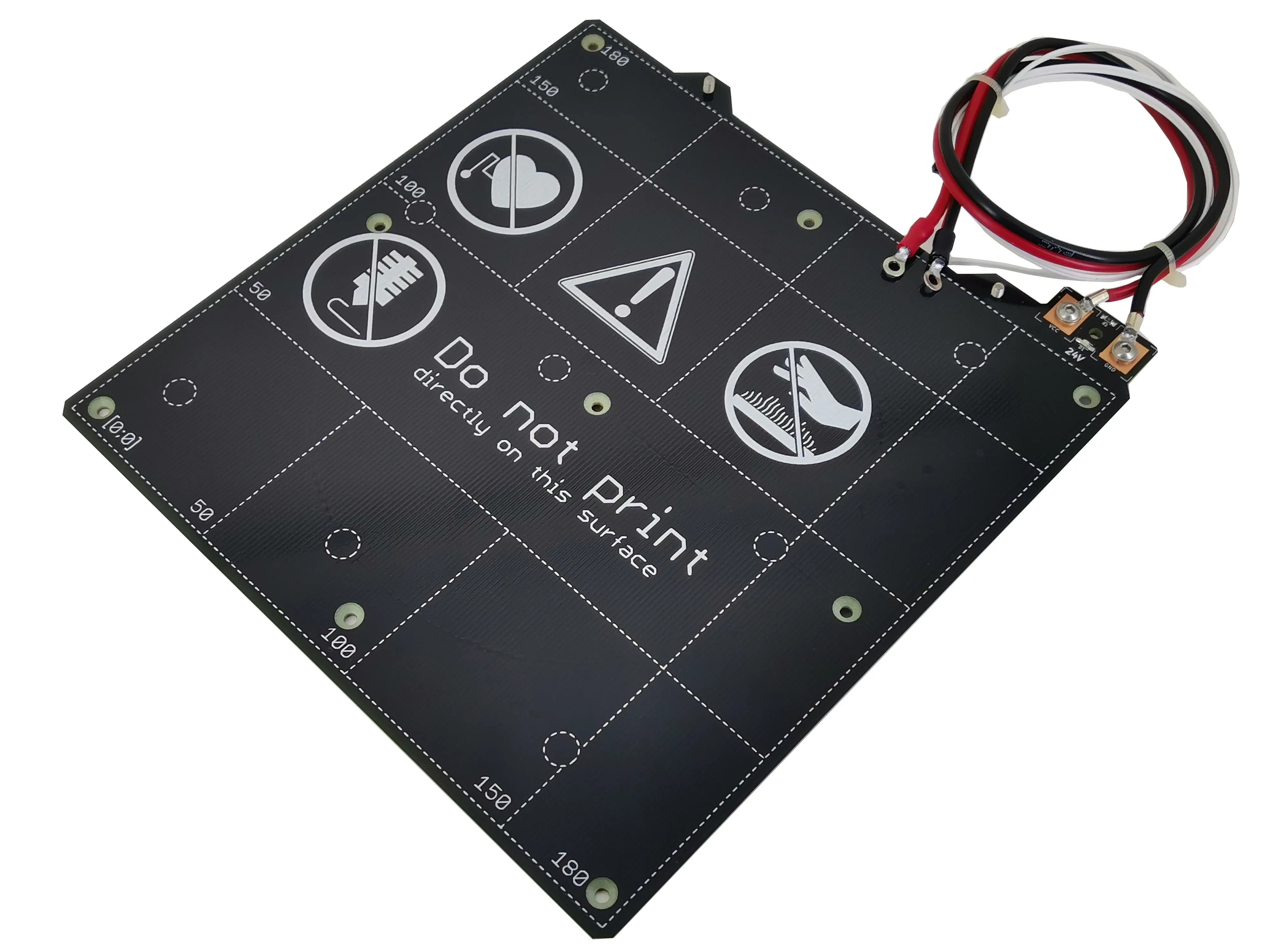 Prusa Mini MK3S 24V 120W PEI hot bed with N50H magnet option and included accessories