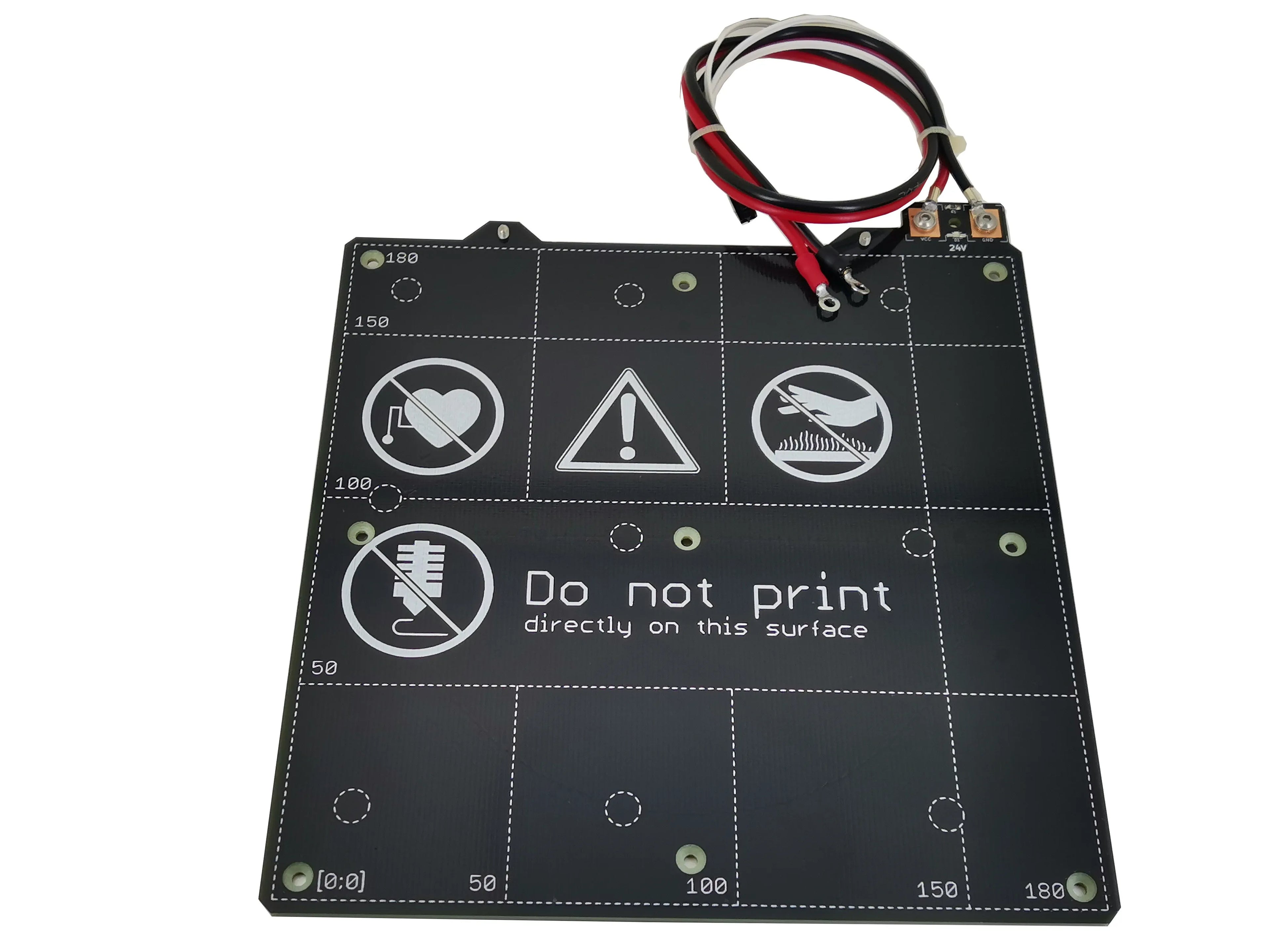 Prusa Mini MK3S 24V 120W PEI hot bed with N50H magnet option and included accessories