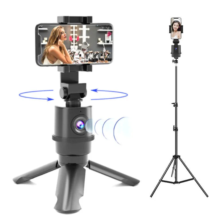 360-degree intelligent tracking pan-tilt camera bracket for mobile phones with AI face recognition