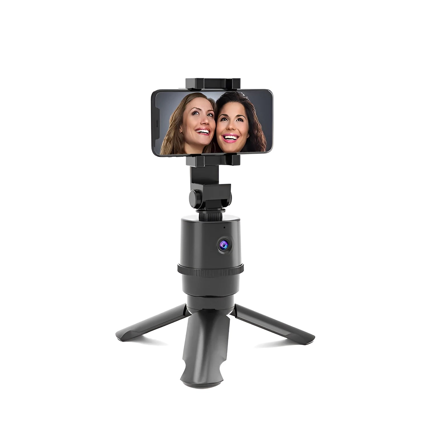 360-degree intelligent tracking pan-tilt camera bracket for mobile phones with AI face recognition