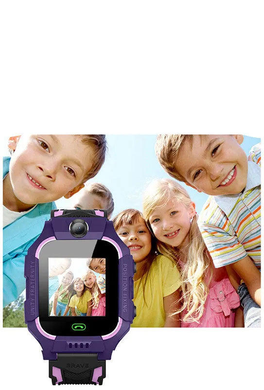 Z6 Q19 children's smart phone watch with GPS positioning and 1.44-inch touchscreen display