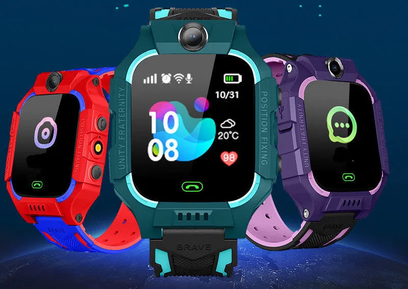 Z6 Q19 children's smart phone watch with GPS positioning and 1.44-inch touchscreen display