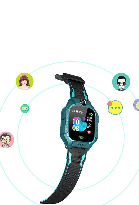 Z6 Q19 children's smart phone watch with GPS positioning and 1.44-inch touchscreen display