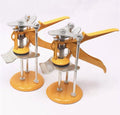 Adjustable height tile raising locator tool for concrete floor levelling and tile installation