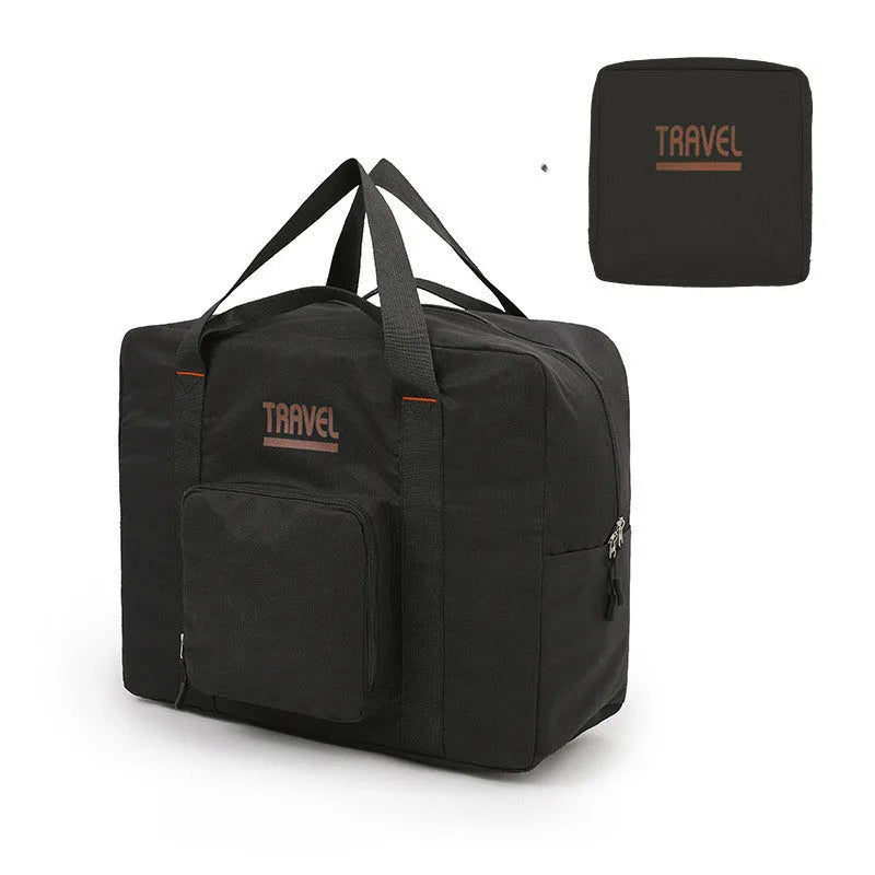Cube-shaped oxygen travel storage bag in 300D Oxford cloth with zip closure
