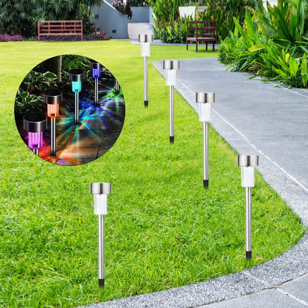 Stainless steel garden landscape LED light with IP44 waterproof rating and 12-16 hour lighting time