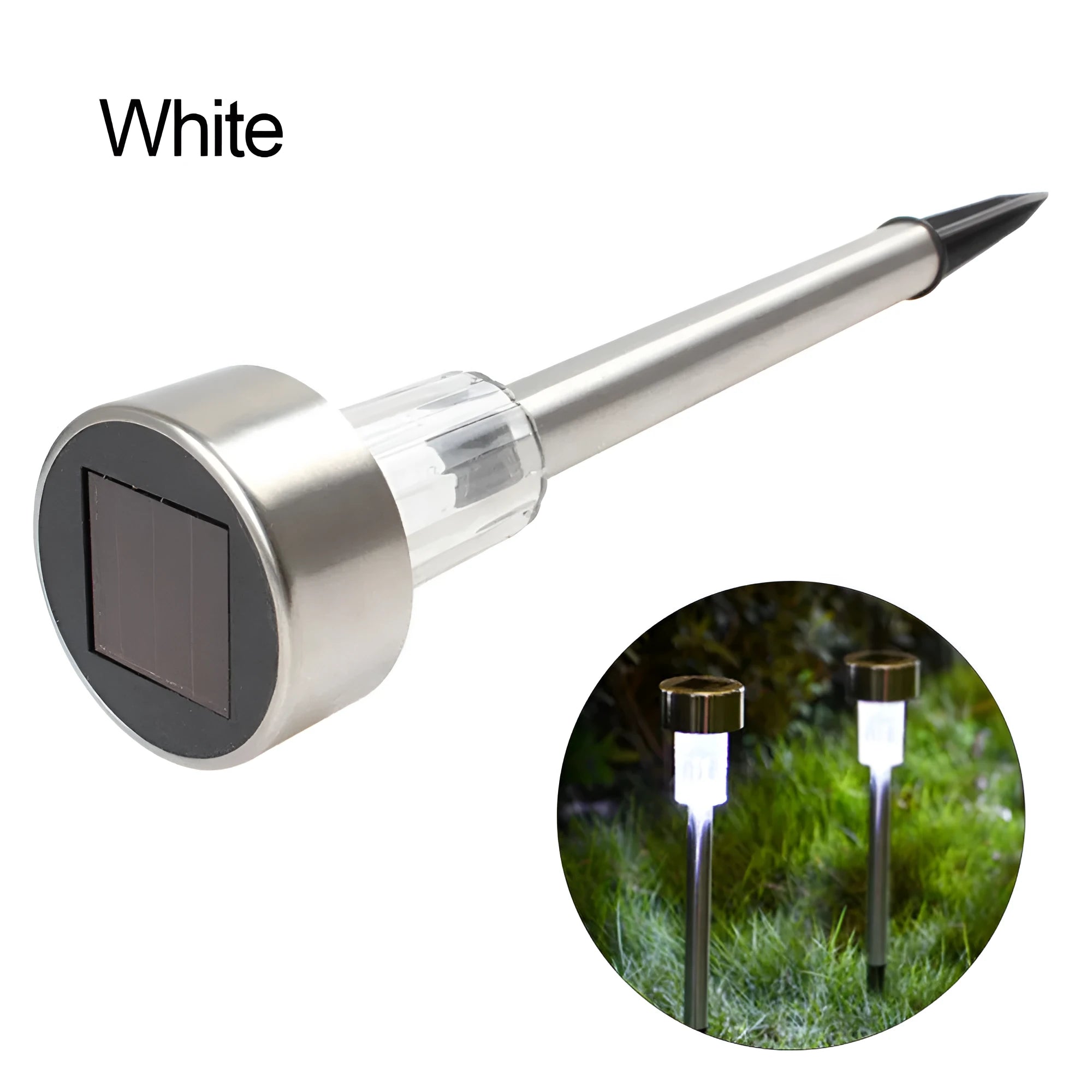 Stainless steel garden landscape LED light with IP44 waterproof rating and 12-16 hour lighting time