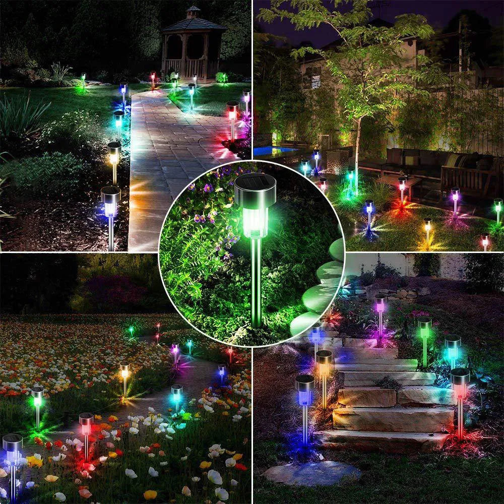 Stainless steel garden landscape LED light with IP44 waterproof rating and 12-16 hour lighting time