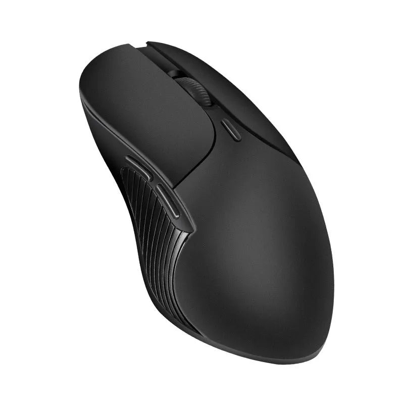 Blue wireless voice translation mouse with 2.4G connectivity and voice control button