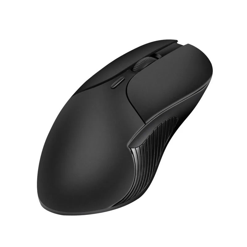 Blue wireless voice translation mouse with 2.4G connectivity and voice control button