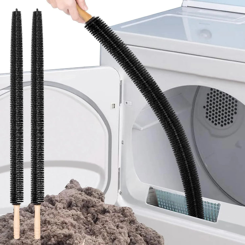 Suction pipe dust cleaning equipment with set of pipes and brush for interior cleaning