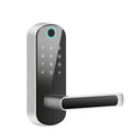 Smart Bluetooth fingerprint lock for doors with fingerprint scanner and battery compartment