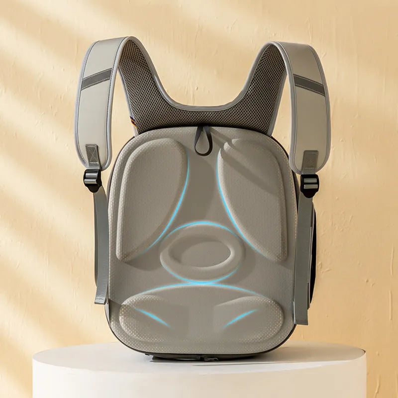 Pets Go Out portable breathable backpack for small animals in polyester fibre, front view