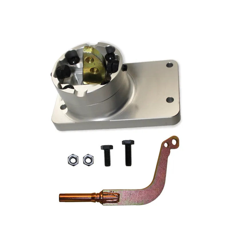 Silver aluminium alloy short shifter gear lever kit for Horten vehicles