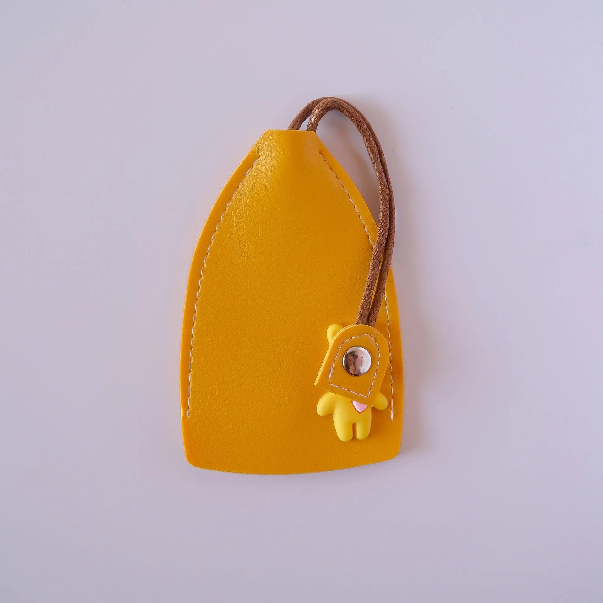 PU leather car key organiser case with zip, shown in multiple colour options.