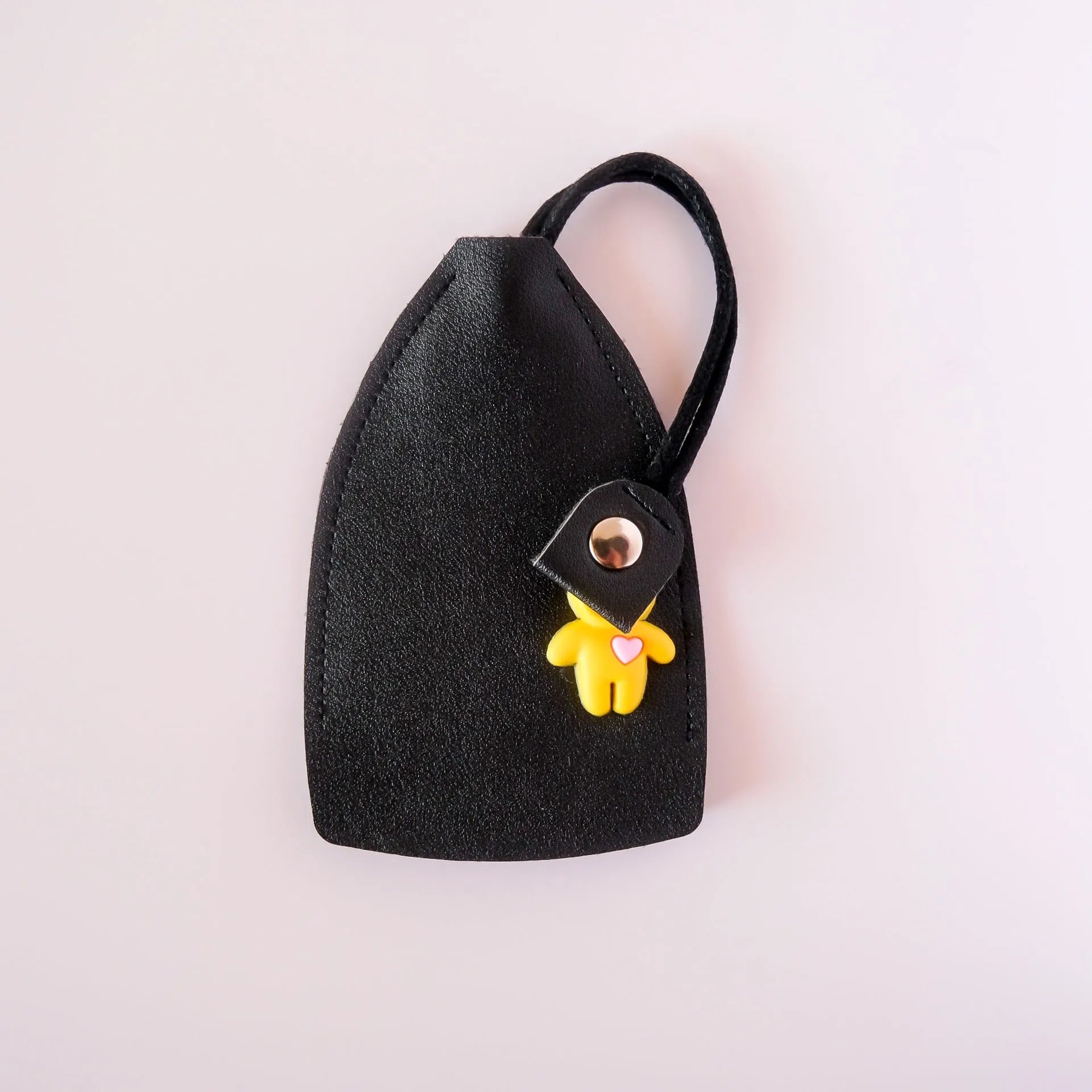 PU leather car key organiser case with zip, shown in multiple colour options.