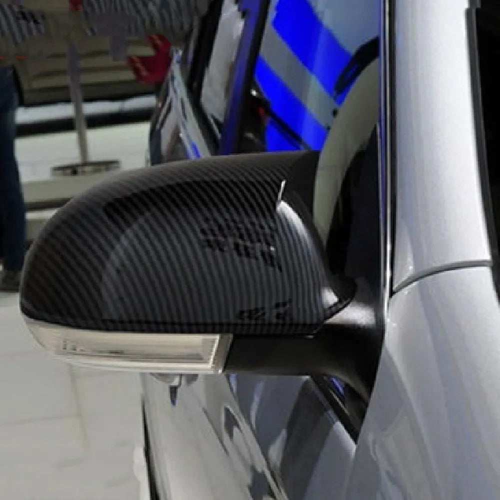 Volkswagen Sagitar reflector shell in horn bright black finish with mirror housing components