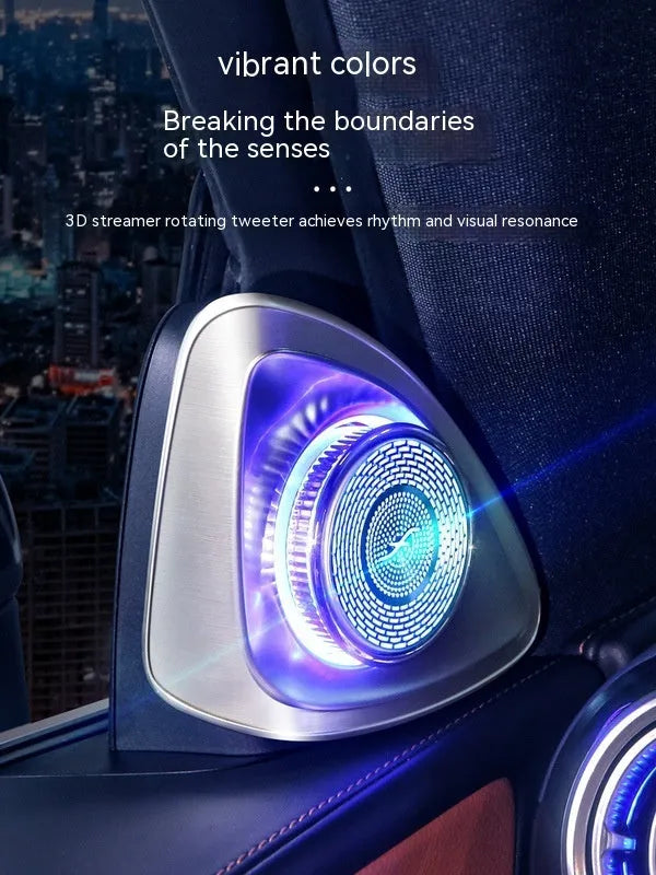 Burmester-style rotating tweeter car audio speakers for 2023 Mercedes-Benz GLC X254 model