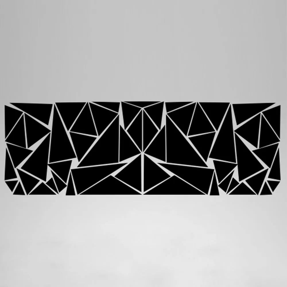 200x60cm geometric pattern car body sticker for wheel arch decoration in five colour options